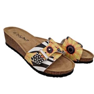 NATIKAČI S POVIŠANO PETO "SUNFLOWER"- NZF2308