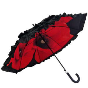 Dežnik "Crveni makovi" - KIS2403