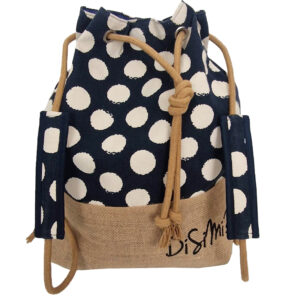 Torba nahrbtnik "Big Dots" dim. 30x44x14 cm- tzf2501