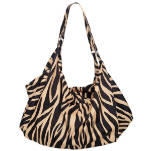 Torba vrečasta, prostorna "Zebra Natural" - tzf2520