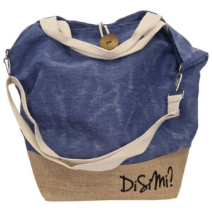 Torba "Double Handle" modra ali plava dim. 56x31x25 cm- tzf706