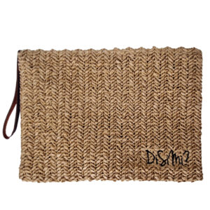 Torba pismo pletena "Rjava" dim. 26x20 cm -tzf2518